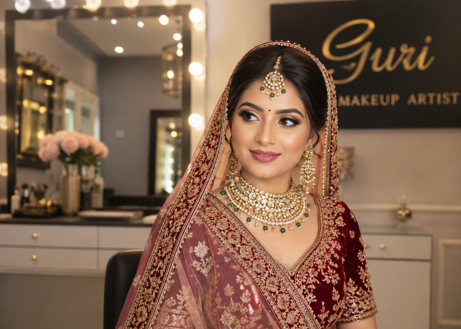 Wedding Makeup done by MakeUpArtist