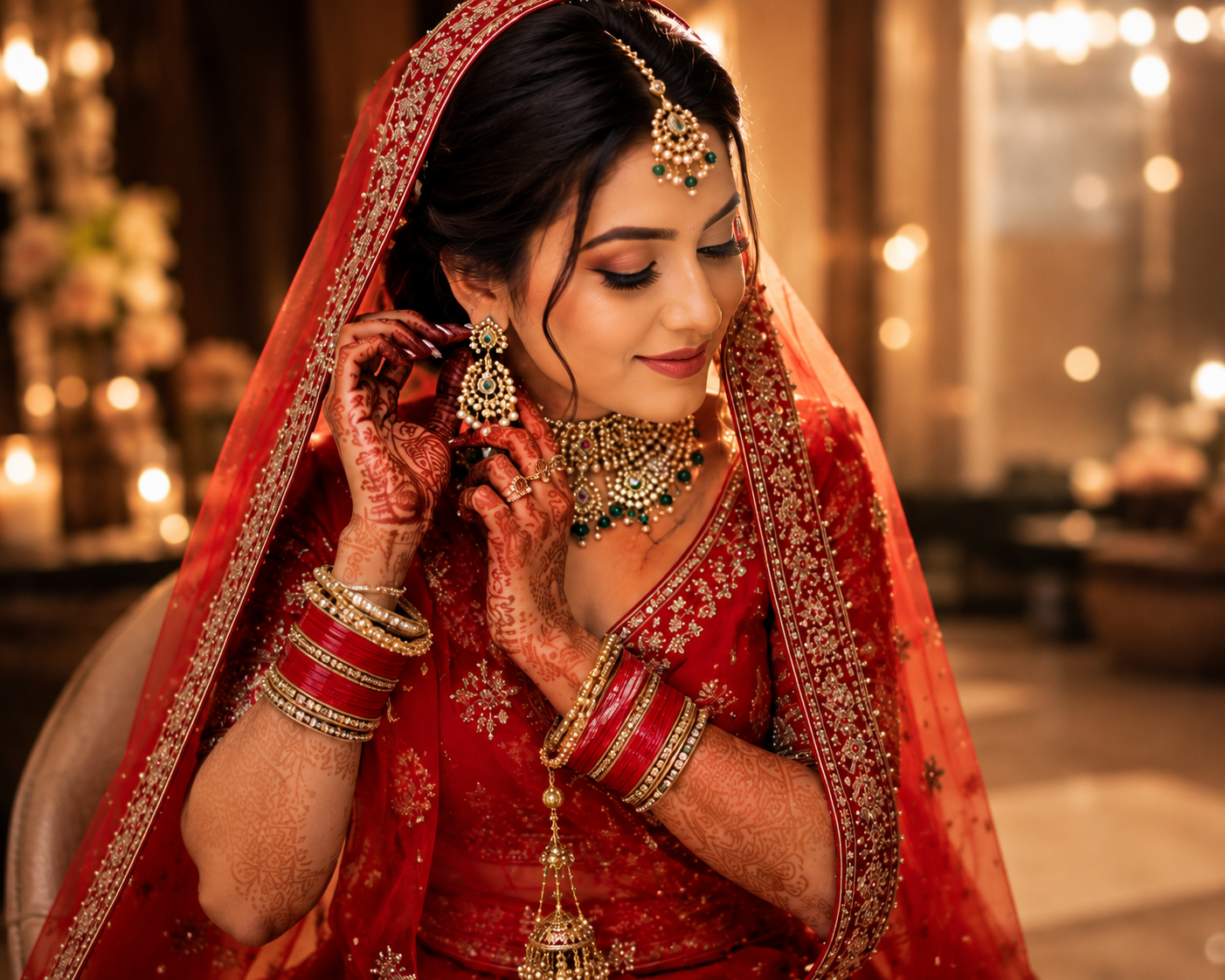 Wedding Makeup done by MakeUpArtist