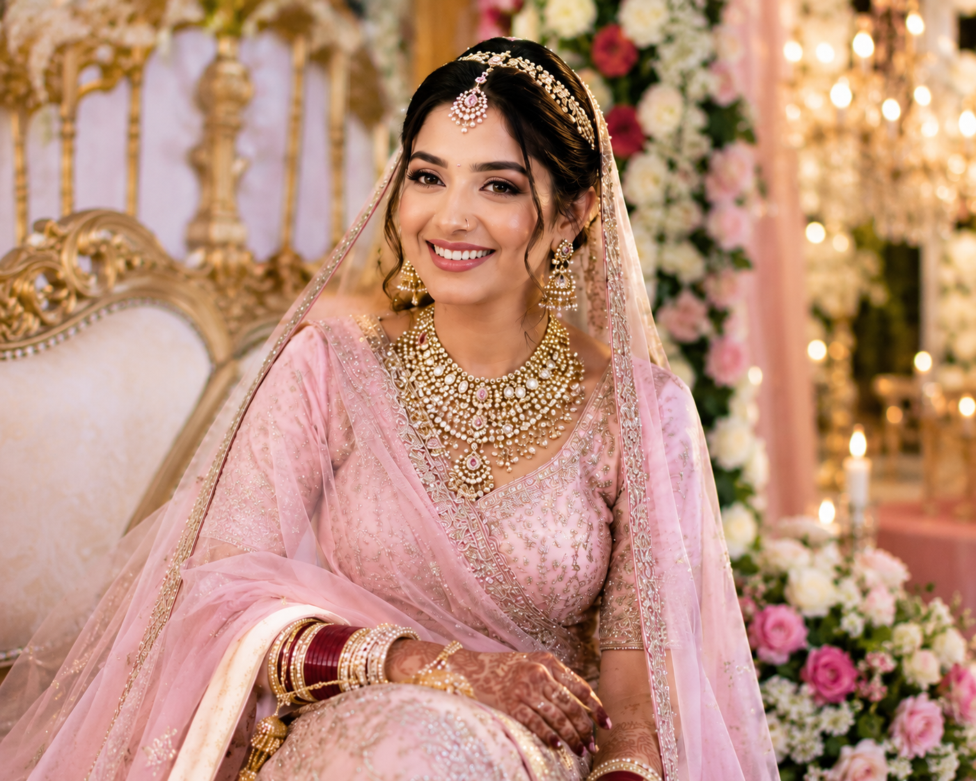 Wedding Makeup done by MakeUpArtist